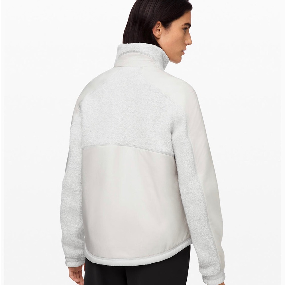 Lululemon Go Cozy Jacket White - Picture 3 of 7
